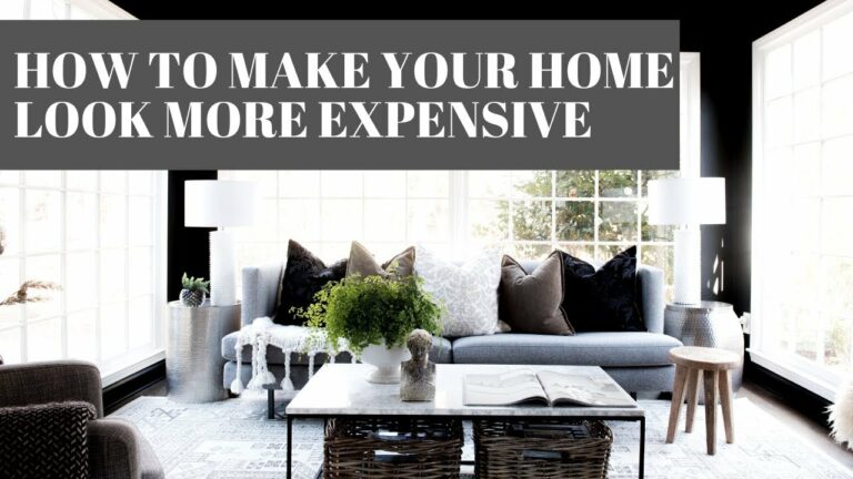 10 Ways to Make Your Home Look Elegant on a Budget