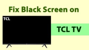 TCL TV backlight not working