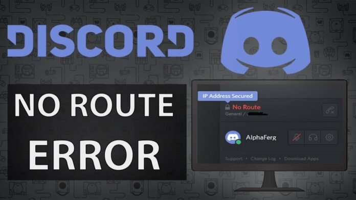 Discord no route error