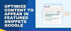 Optimize content for featured snippets