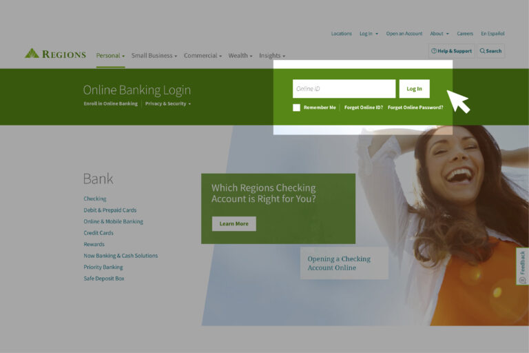 How to Log into Regions Online Banking